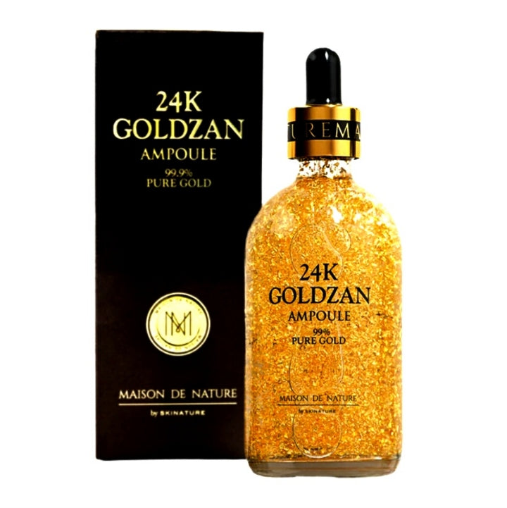 24K GOLDZAN AMPOULE 99.9% PURE GOLD BY Maison De Nature