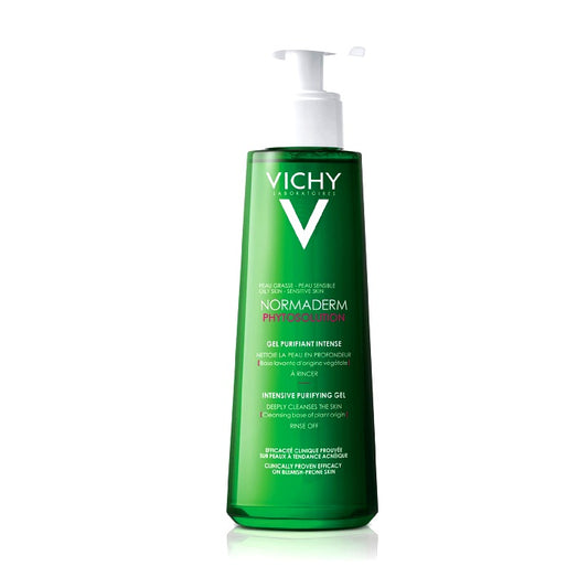 VICHY - Normaderm Phytosolution Face Cleanser Gel for Oily/Acne Skin with Salicylic Acid 400ml