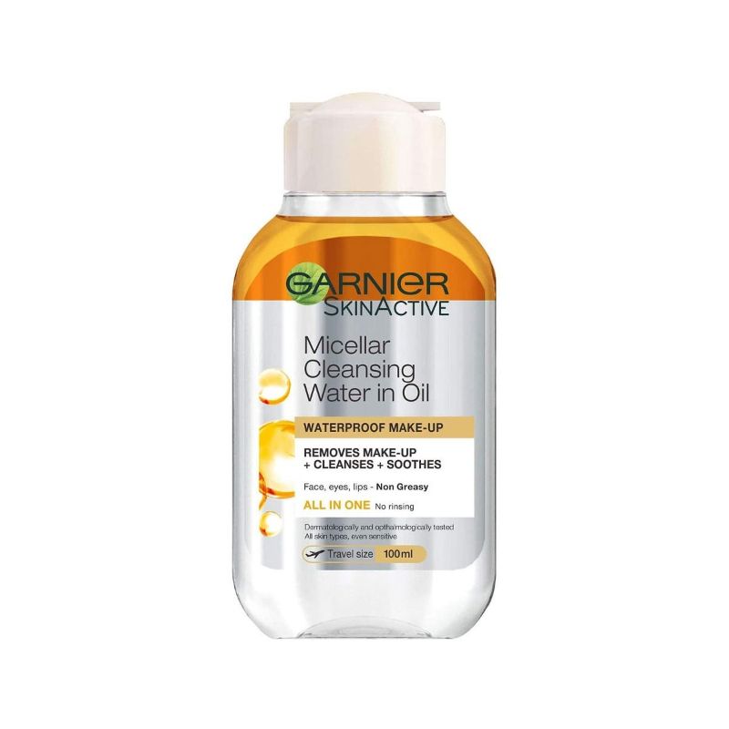 GARNIER - Micellar Water Oil-Infused Facial Cleanser and Waterproof Makeup Remover(100ML - 400ML)