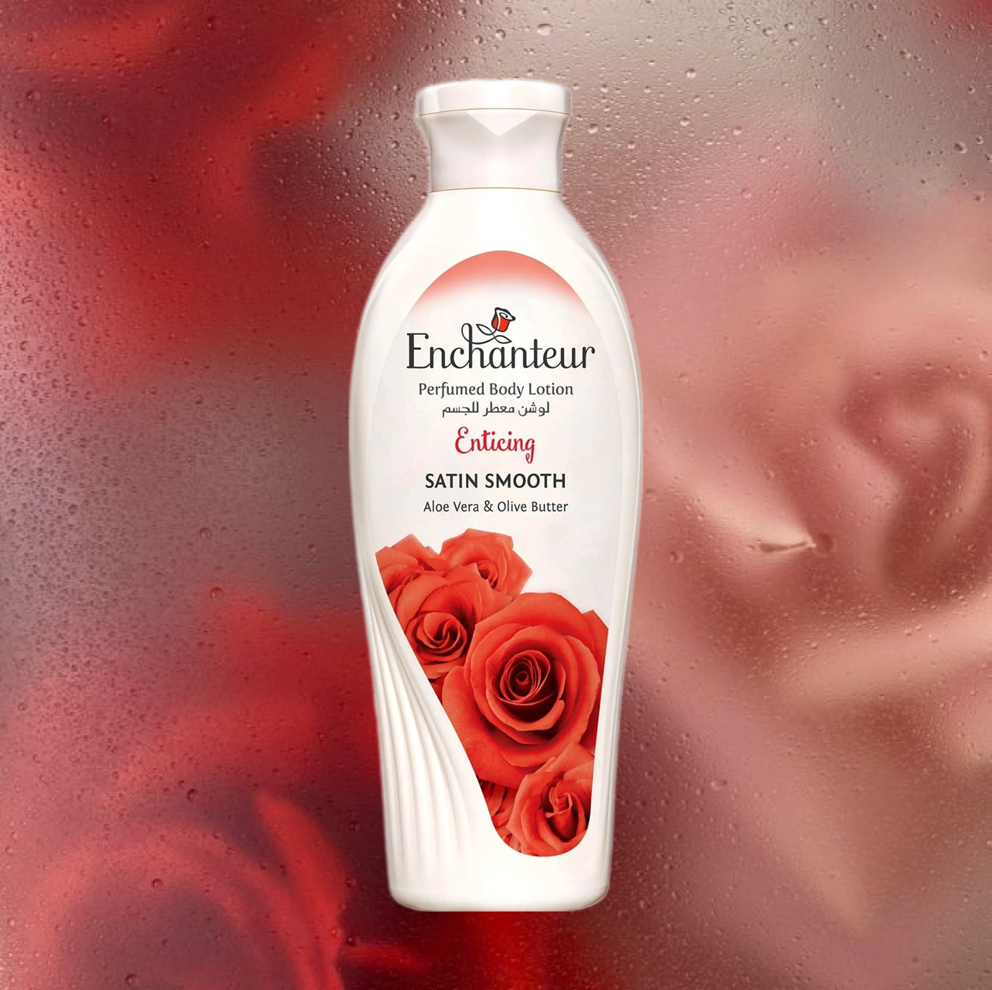 لوشن الجسم المعطر Enchanteur Enticing Satin Smooth