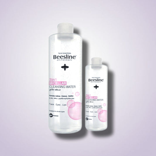 BEESLINE - 3 IN 1 MICELLAR CLEANSING WATER - ROSE (100ML - 400ML)