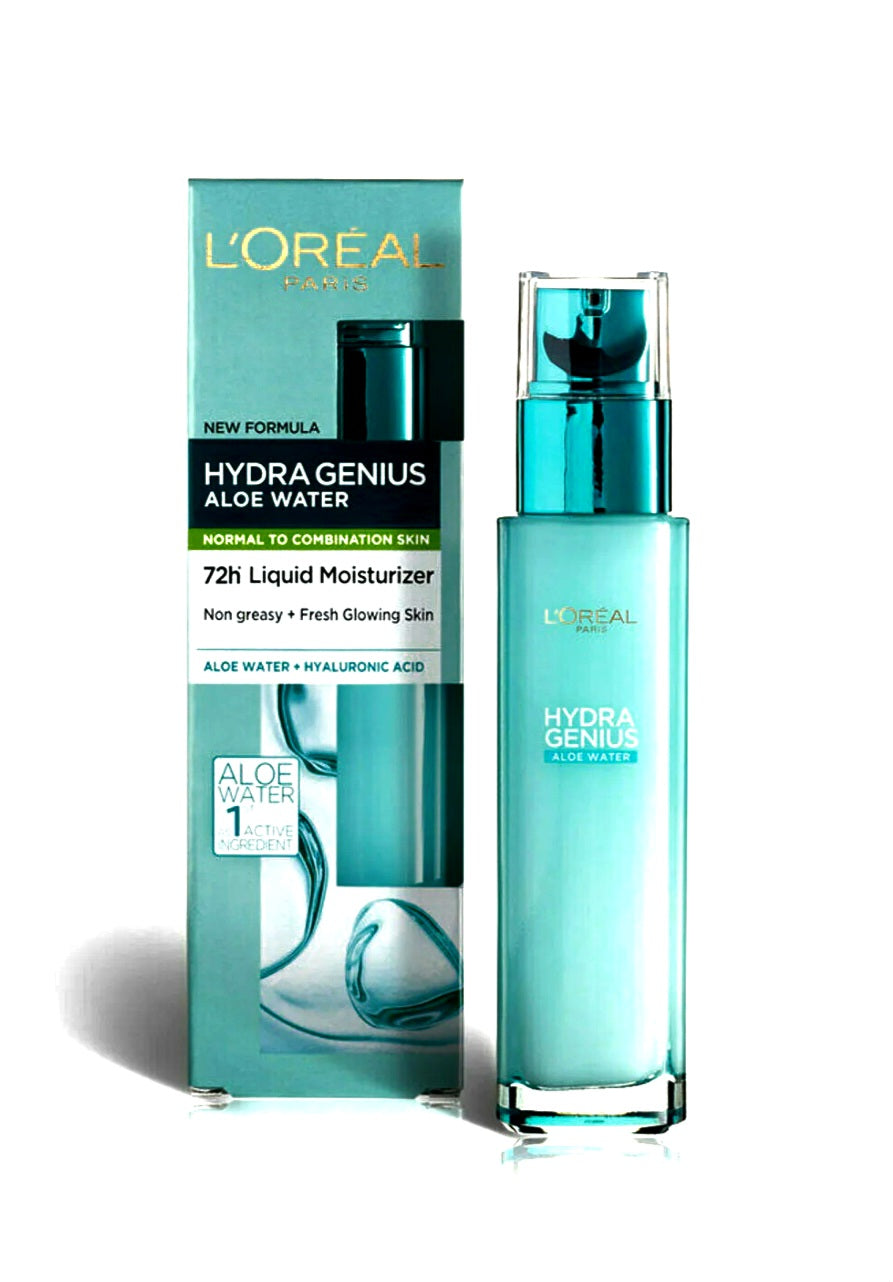 L'Oréal Paris- Hydra Genius ALOE WATER 70ml (NORMAL TO COMBINATION SKIN)