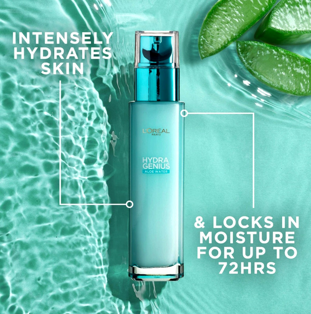 L'Oréal Paris- Hydra Genius ALOE WATER 70ml (NORMAL TO COMBINATION SKIN)