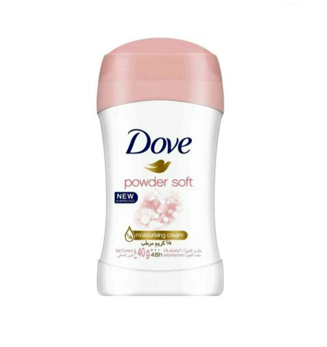 Dove Powder Soft Anti-Perspirant Deodorant Stick For Women 40g