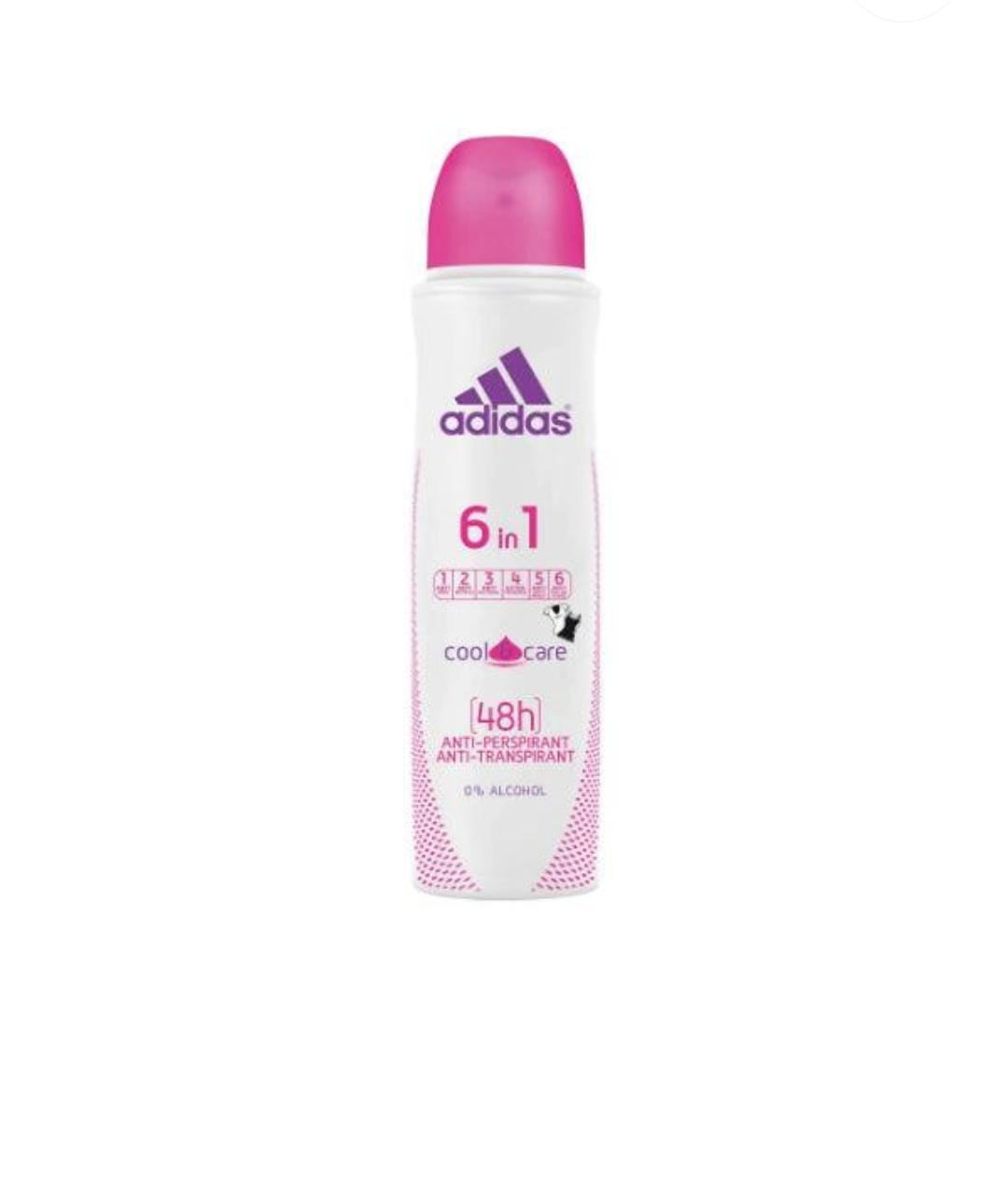 Adidas 6 in 1 Anti-Perspirant 48H Cool & Care 150ml