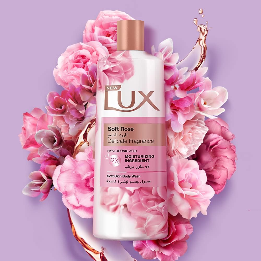 LUX Moisturizing Body Wash Soft Rose For All Types 700ml