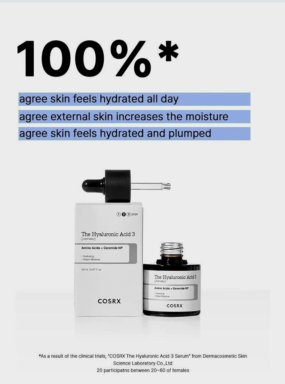 COSRX - The Hyaluronic Acid 3 [SERUM] - Amino Acid+Ceramide NP