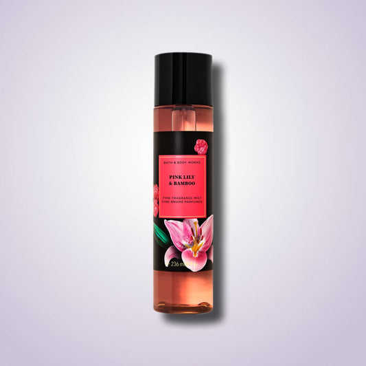 BATH & BODY WORKS PINK LILY & BAMBOO FINE FRAGRANCE MIST