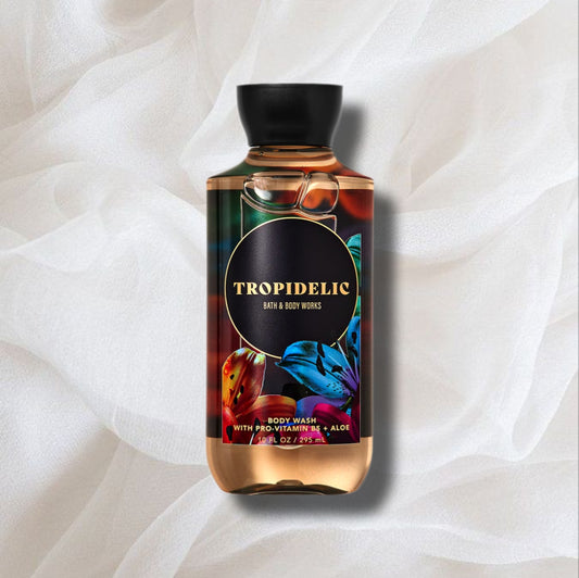 TROPIDELIC BATH & BODY WORKS -BODY WASH WITH PRO-VITAMIN B5 + ALOE