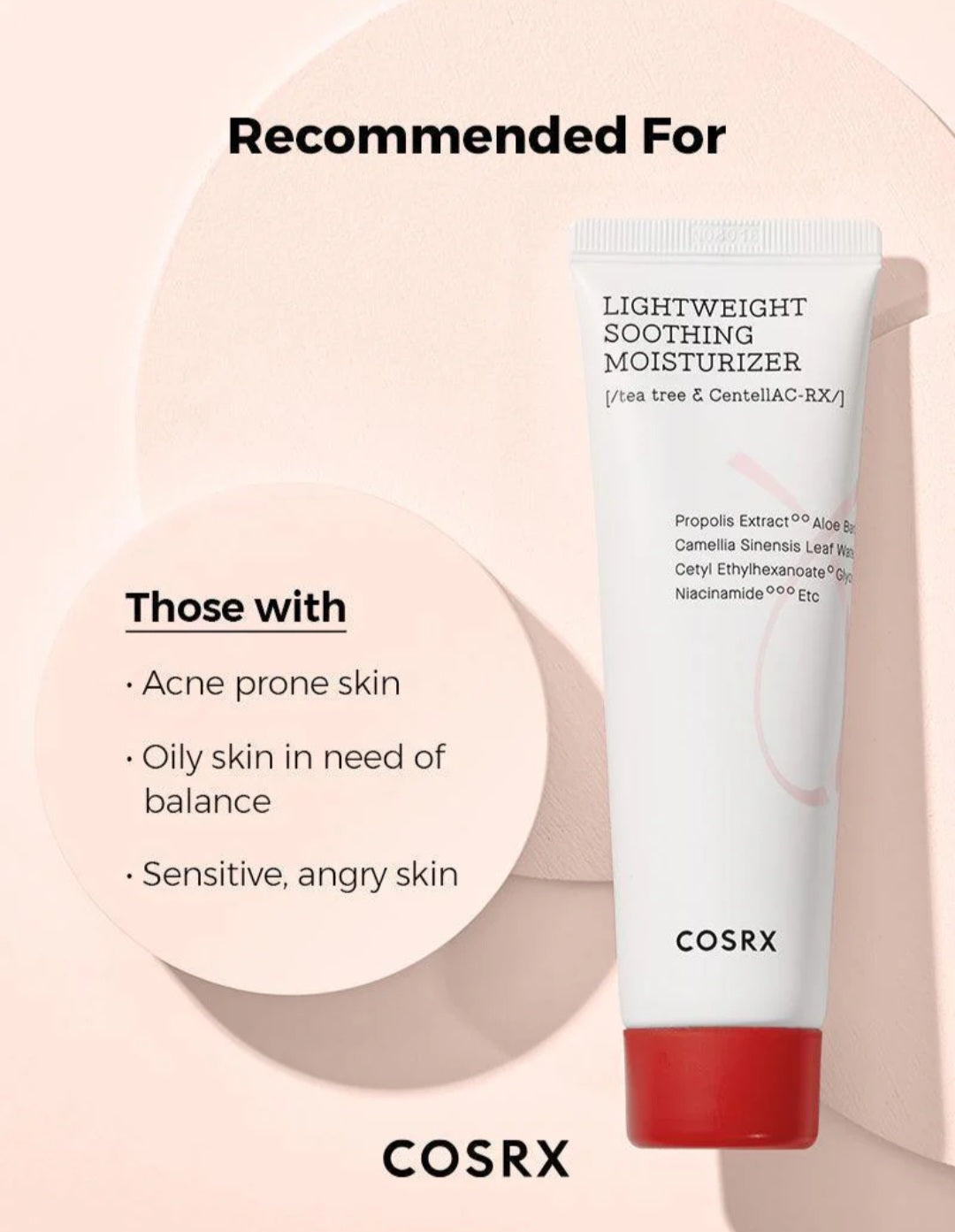 COSRX - AC Collection Lightweight Soothing Moisturizer