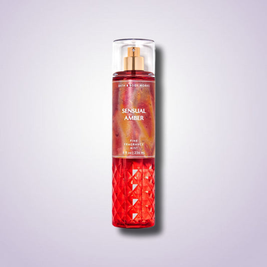 BATH & BODY WORKS SENSUAL AMBER FINE FRAGRANCE MIST