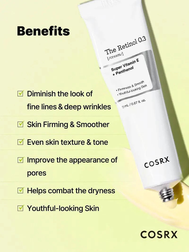 COSRX - The Retinol 0.3 Cream