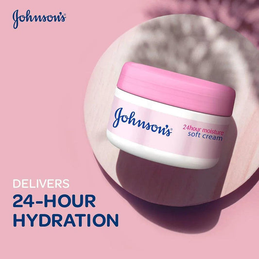 JOHNSONS 24-Hour Moisture Soft Cream 200ML