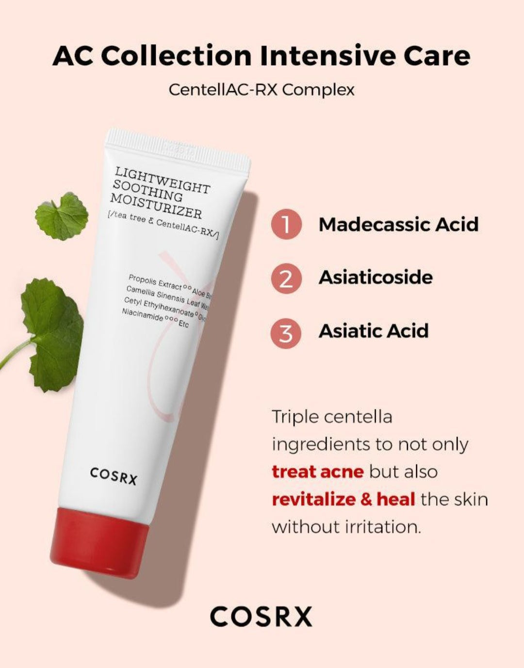 COSRX - AC Collection Lightweight Soothing Moisturizer