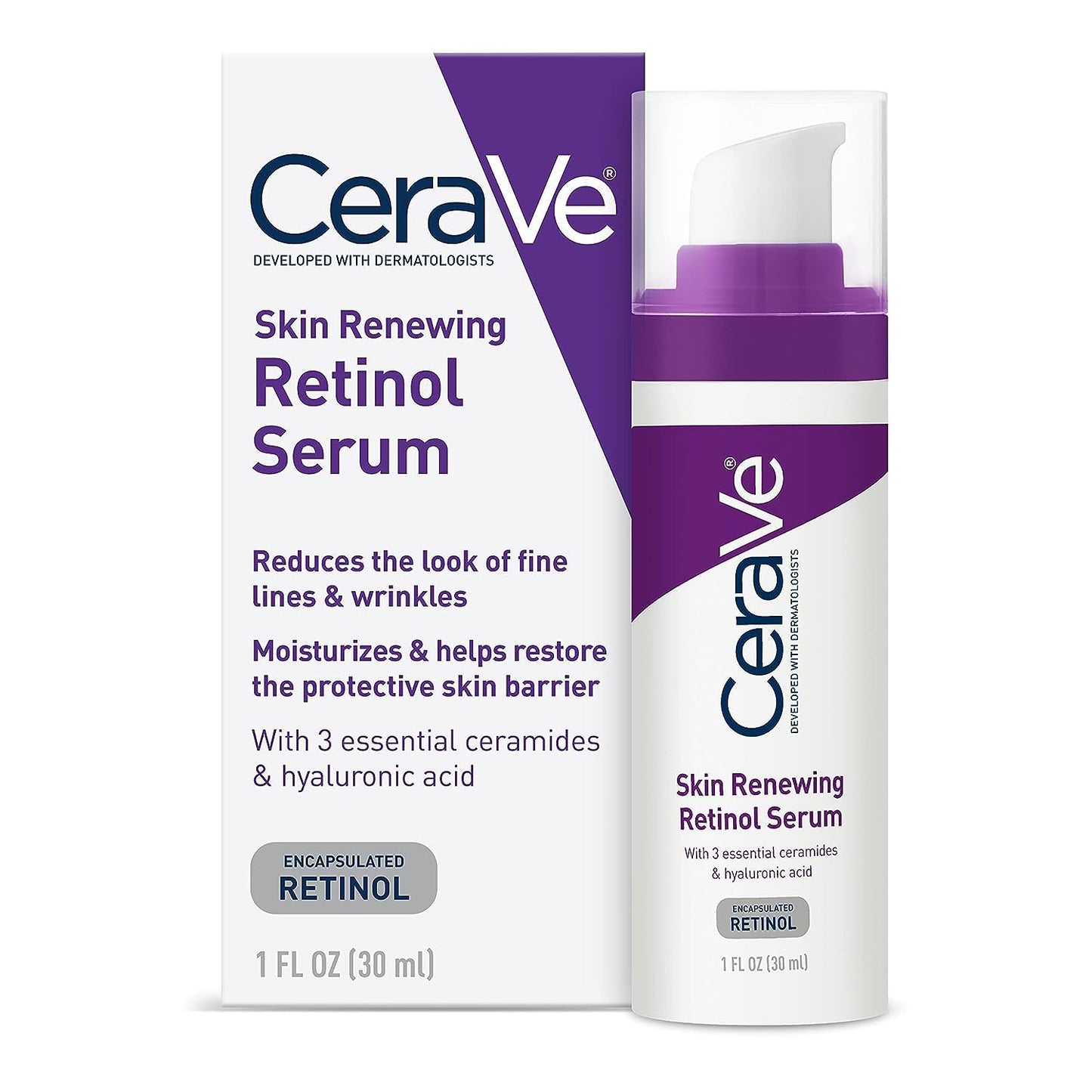 CeraVe - DEVELOPED WITH DERMATOLOGISTS Skin Renewing Retinol Serum