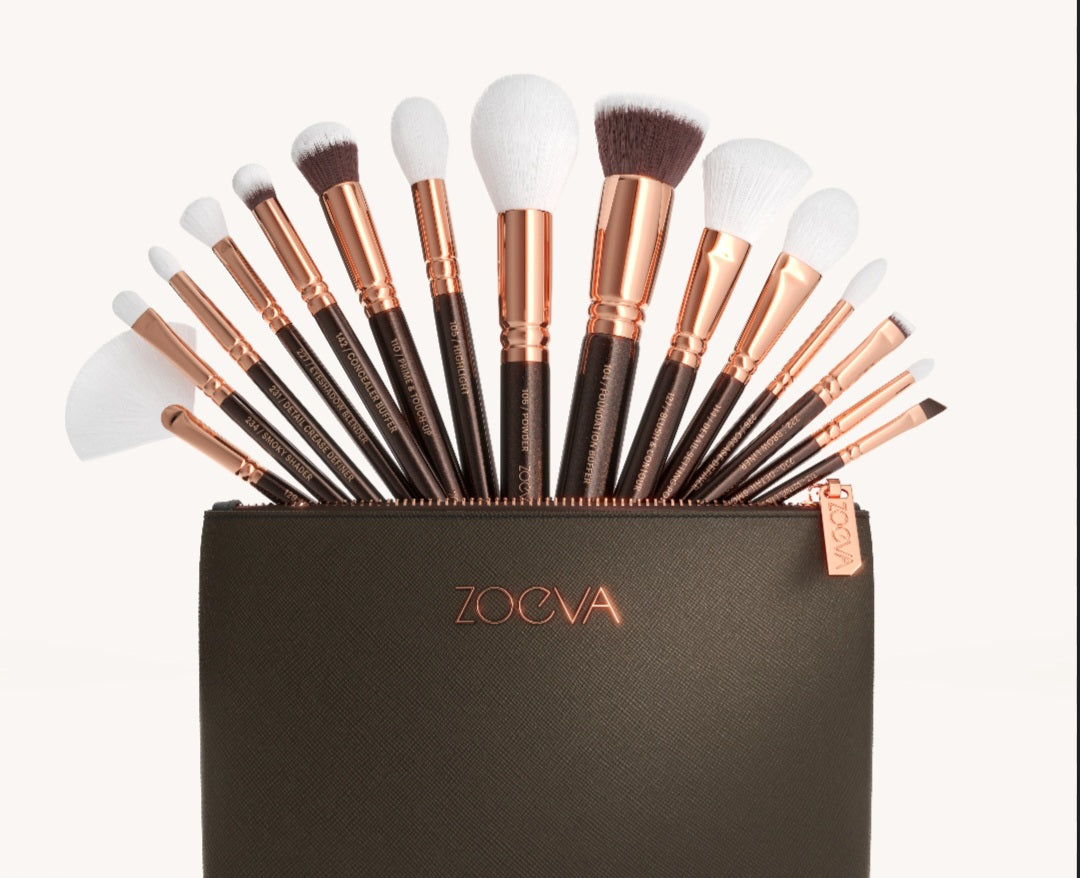 ZOEVA 15pcs Professional Makeup Brush Set