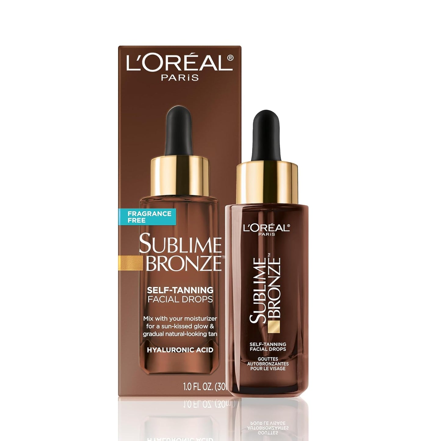 L'ORÉAL PARIS - SUBLIME BRONZE SELF-TANNING FACIAL DROPS