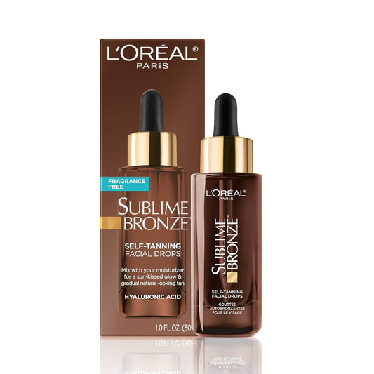 لوريال باريس - قطرات التسمير الذاتي للوجه من SUBLIME BRONZE